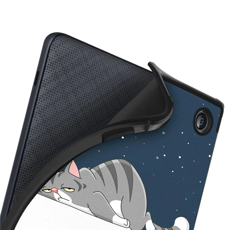 Kobo Libra2 Libra 2 futrālim Funda 7 collu modes krāsota magnētiska mīksta TPU e-grāmata, kas paredzēta Kobo Libra 2 vāka bērniem automātiskā miega režīma/pamošanās režīmā