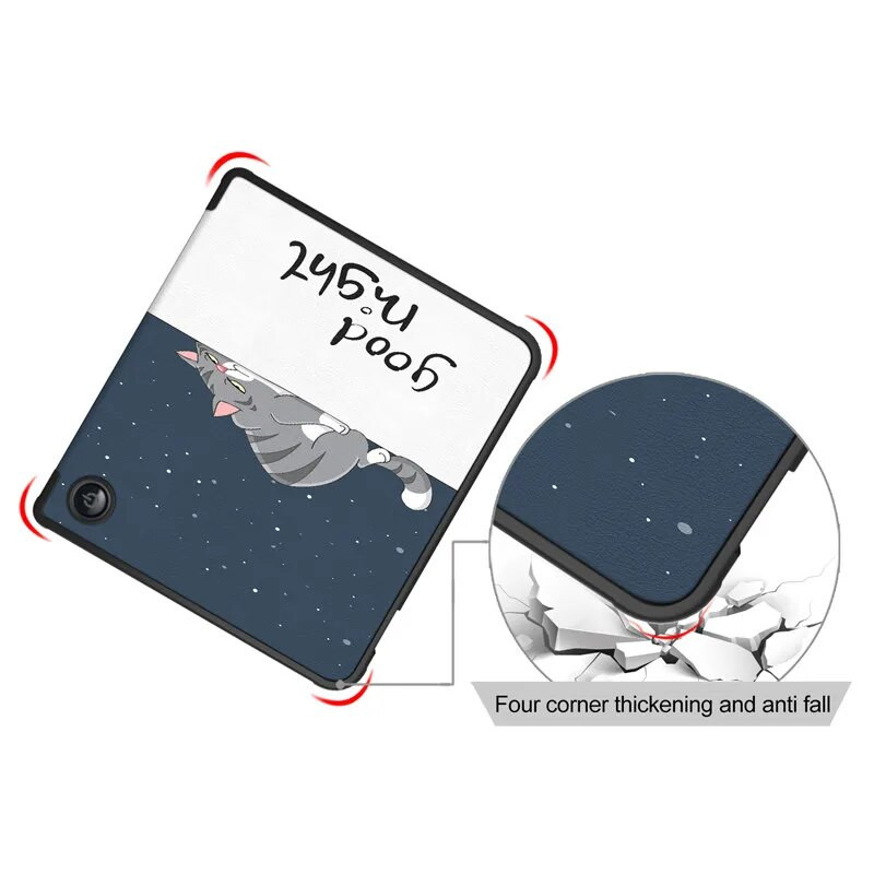 Kobo Libra2 Libra 2 futrālim Funda 7 collu modes krāsota magnētiska mīksta TPU e-grāmata, kas paredzēta Kobo Libra 2 vāka bērniem automātiskā miega režīma/pamošanās režīmā