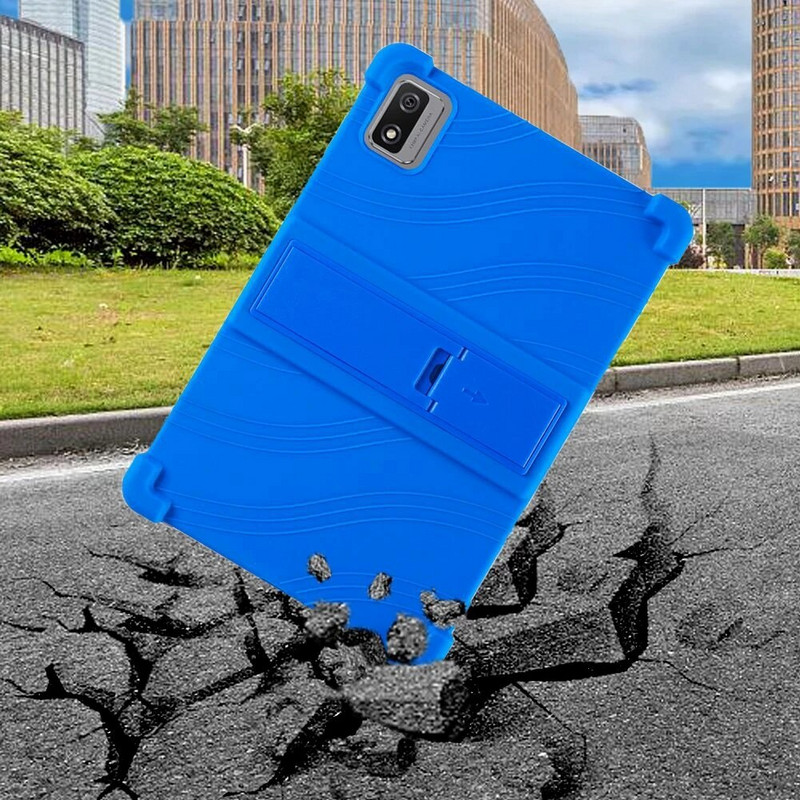 Case for Blackview Tab 12 Tab 12 Pro 10,1 collu mīksta silikona statīvs, regulējams planšetdatoru vāciņš priekš Blackview Tab 13 tab13 Fundas