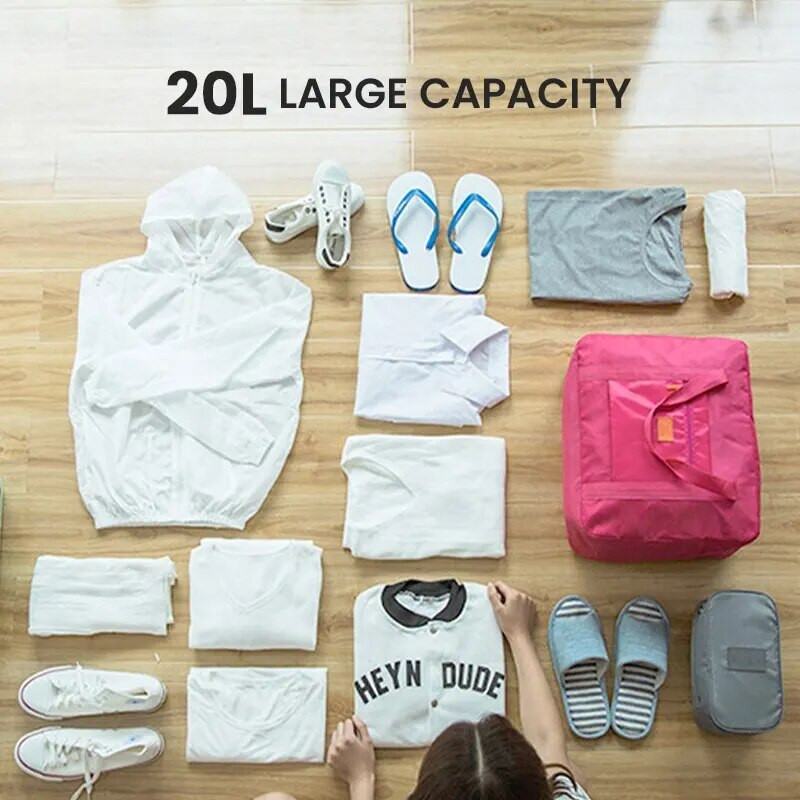 Moe-reisikott Kerge kokkupandav reisikott naistele ja meestele, kaasaskantav kott Nädalavahetuse ööbikott