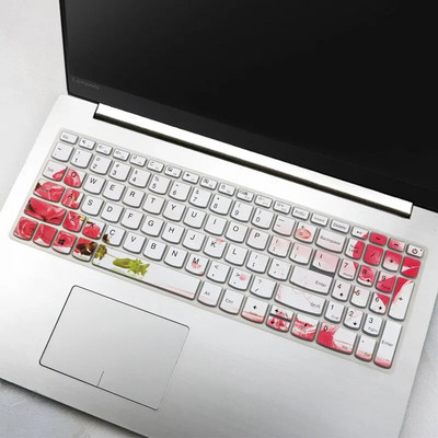 Capac pentru tastatură pentru laptop din silicon de 15,6 inchi Protector de piele ultra-subțire pentru Lenovo IdeaPad 340C 330C 320 rezistent la apă