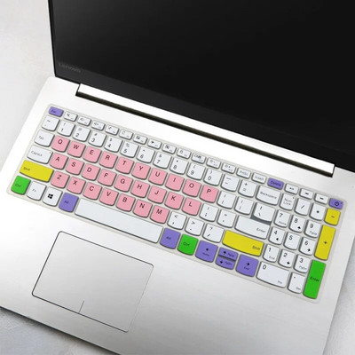 Capac pentru tastatură pentru laptop din silicon de 15,6 inchi Protector de piele ultra-subțire pentru Lenovo IdeaPad 340C 330C 320 rezistent la apă