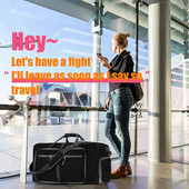 Lielas ietilpības salokāma pārnēsājama sporta un fitnesa soma, bagāžas soma sausai un slapjai atdalīšanai, 65 l ūdensnecaurlaidīga un izturīga