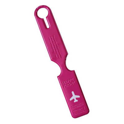 Etichetă pentru bagaje din piele PU pentru bagaje creativă cu gel de siliciu Suport de identificare pentru valiză Etichete de îmbarcare Etichetă portabilă Accesorii de călătorie