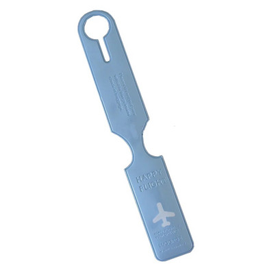 Etichetă pentru bagaje din piele PU pentru bagaje creativă cu gel de siliciu Suport de identificare pentru valiză Etichete de îmbarcare Etichetă portabilă Accesorii de călătorie
