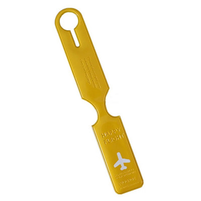 Etichetă pentru bagaje din piele PU pentru bagaje creativă cu gel de siliciu Suport de identificare pentru valiză Etichete de îmbarcare Etichetă portabilă Accesorii de călătorie