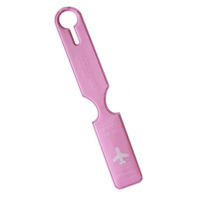 Etichetă pentru bagaje din piele PU pentru bagaje creativă cu gel de siliciu Suport de identificare pentru valiză Etichete de îmbarcare Etichetă portabilă Accesorii de călătorie