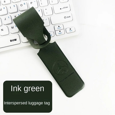 Etichetă pentru bagaje din piele PU pentru bagaje creativă cu gel de siliciu Suport de identificare pentru valiză Etichete de îmbarcare Etichetă portabilă Accesorii de călătorie