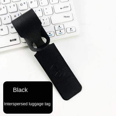 Etichetă pentru bagaje din piele PU pentru bagaje creativă cu gel de siliciu Suport de identificare pentru valiză Etichete de îmbarcare Etichetă portabilă Accesorii de călătorie