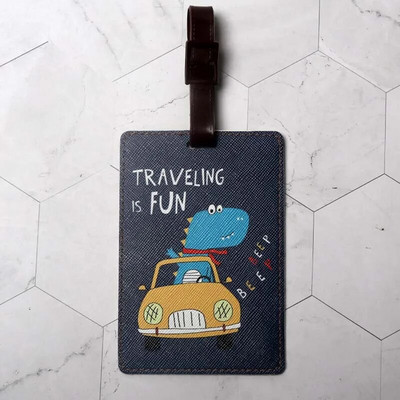 Harta lumii creative Accesorii de călătorie de înaltă calitate Etichetă pentru bagaje Valisă din PU Suport pentru adresă de identificare Etichetă de îmbarcare pentru bagaje Etichetă portabilă