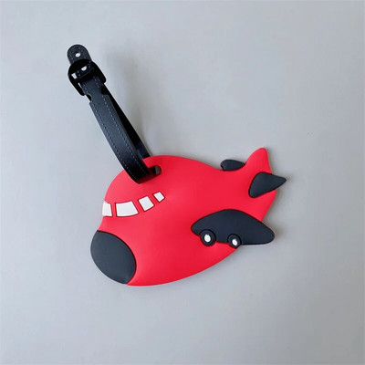 Accesorii de călătorie Etichete creative pentru îmbarcare pentru bagaje Etichetă pentru bagaje cu desene animate cu animale de gel de siliciu Valisă ID-uri Suport etichetă portabilă