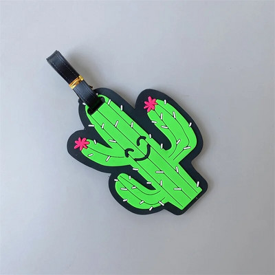Accesorii de călătorie Etichete creative pentru îmbarcare pentru bagaje Etichetă pentru bagaje cu desene animate cu animale de gel de siliciu Valisă ID-uri Suport etichetă portabilă