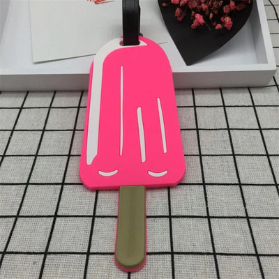 Accesorii de călătorie Etichete creative pentru îmbarcare pentru bagaje Etichetă pentru bagaje cu desene animate cu animale de gel de siliciu Valisă ID-uri Suport etichetă portabilă