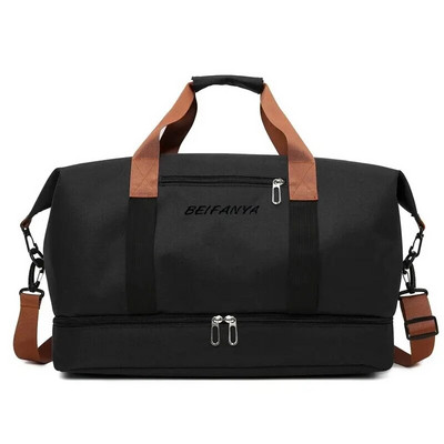 Τσάντα ταξιδιού Μεγάλης χωρητικότητας Τσάντα γυμναστικής και προπόνησης Επιχειρηματική τσάντα αποθήκευσης αποσκευών επιβίβασης