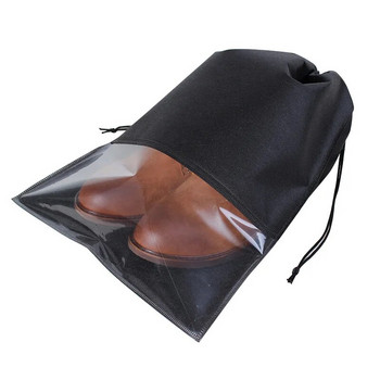 Γυναικεία ανδρικά μη υφαντά υφάσματα με κορδόνια για παπούτσια Τσάντα τσάντα Φορητά παπούτσια ταξιδιού Οργανωτής ρούχων Τσάντες συσκευασίας
