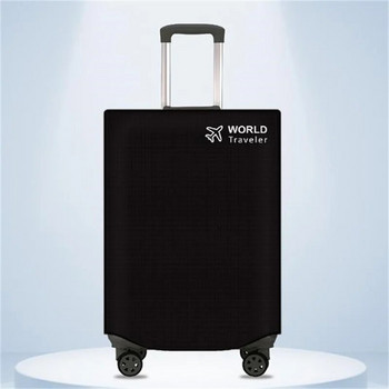 Подходящ за 20-30-инчов черен капак за багаж Калъф за протектор за багаж Калъф за прах за багаж Калъф за куфар Органайзер за пътуване 2#