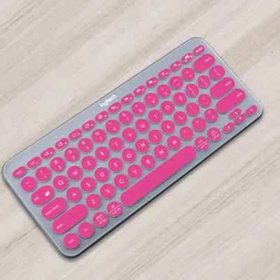 Protector de piele ultrasubțire din silicon pentru tastatură pentru laptop pentru tastatură Logitech K380