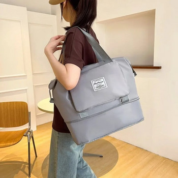 Сгъваема женска преносима чанта за бременни с голям капацитет за съхранение