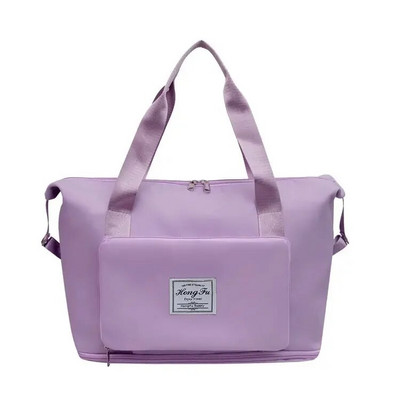 Salokāma sieviešu pārnēsājama liela ietilpība grūtnieču glabāšanai ceļojumu soma fitnesa soma