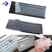 1 buc din silicon moale, 108 taste, huse pentru tastatură, universală, pentru computer de birou, pentru tastatură, pentru piele