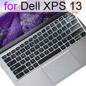 Dell XPS 13 tastatūras vāciņam 9300 9310 9305 9350 9360 9365 9370 9380 9575 7390 Protector Skin Case Klēpjdatora piederumi Silikona