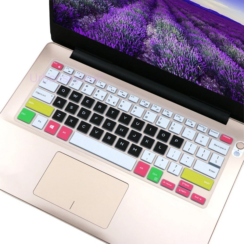 Dell XPS 13 tastatūras vāciņam 9300 9310 9305 9350 9360 9365 9370 9380 9575 7390 Protector Skin Case Klēpjdatora piederumi Silikona