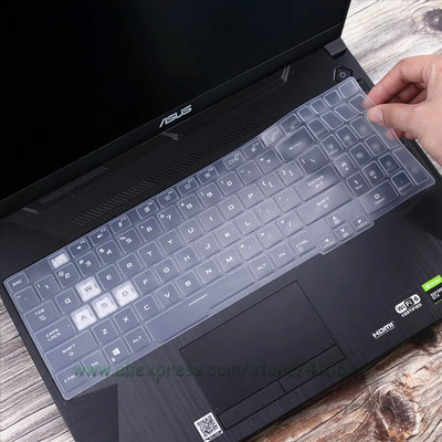 Laptop de gaming pentru ASUS TUF Gaming F15 FX506LH FX506LI FX506IV FX506 / Asus TUF F17 FX706LI FX706 FA706 Protector pentru capacul tastaturii