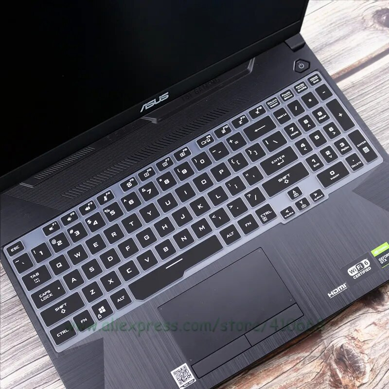 Spēļu klēpjdators ASUS TUF Gaming F15 FX506LH FX506LI FX506IV FX506 / Asus TUF F17 FX706LI FX706 FA706 tastatūras vāka aizsargs