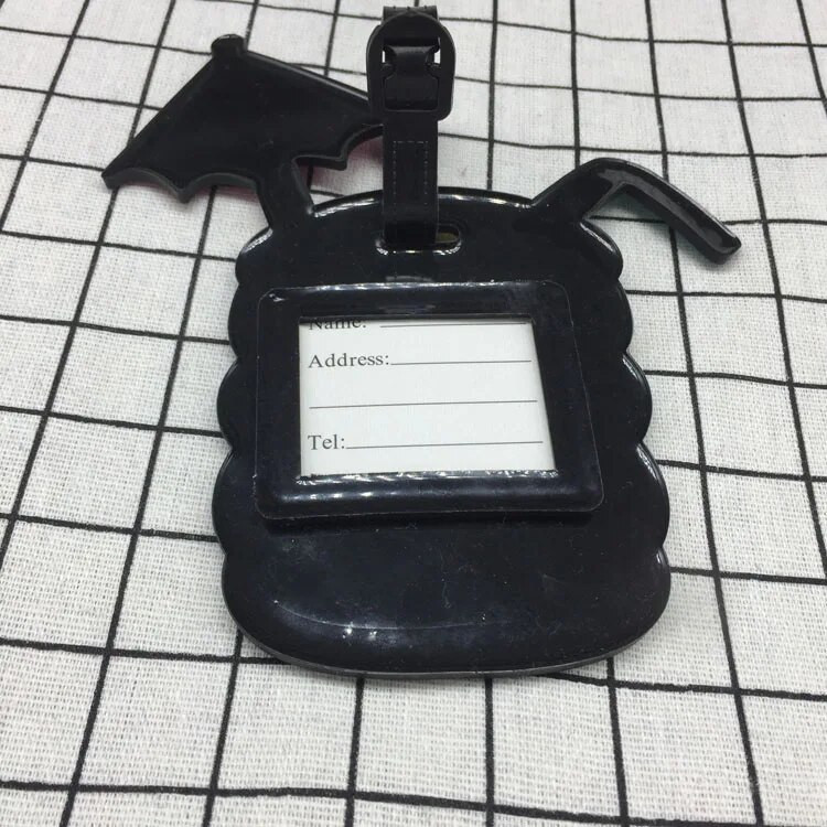 eTya Γυναικείες άντρες Φρούτα καρτούν αποσκευές Ετικέτες Silica Gel Βαλίτσα ID Διεύθυνση Ετικέτα Θήκη αποσκευών Επιβίβαση Ετικέτες Αξεσουάρ ταξιδιού