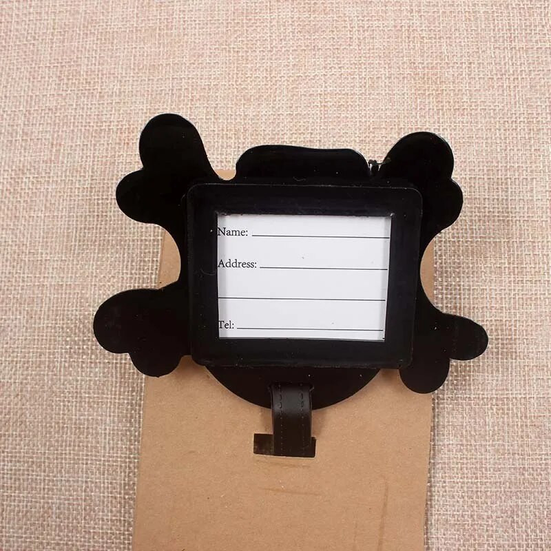 Uusimad Creative Skull Travel Accessories Pagasi silt Silikageel Kohvri ID Aadressid Hoidja Pagasi pardaleminekusildid Kaasaskantav etikett
