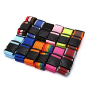 1buc 2m curea de bagaje reglabilă cu centură încrucișată ambalare valiză de călătorie curea cu cataramă cu blocare din nailon Curele pentru bagaje Accesorii pentru geanta de camping