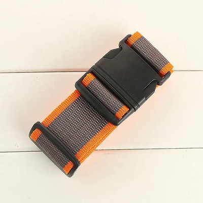 1buc 2m curea de bagaje reglabilă cu centură încrucișată ambalare valiză de călătorie curea cu cataramă cu blocare din nailon Curele pentru bagaje Accesorii pentru geanta de camping
