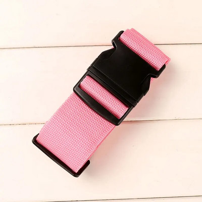 1buc 2m curea de bagaje reglabilă cu centură încrucișată ambalare valiză de călătorie curea cu cataramă cu blocare din nailon Curele pentru bagaje Accesorii pentru geanta de camping