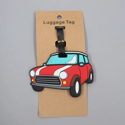 Creativ pentru avion și mașină Etichetă pentru accesorii de călătorie pentru bagaje cu gel de silice Suport pentru adresă pentru valiză Etichetă pentru îmbarcare pentru bagaje Etichetă portabilă