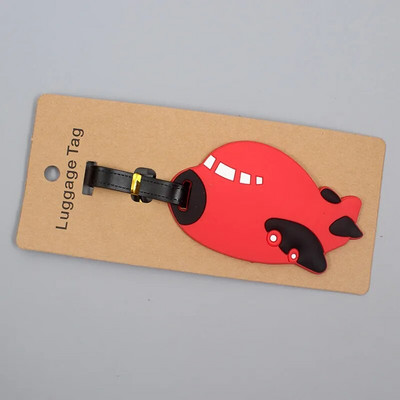 Creativ pentru avion și mașină Etichetă pentru accesorii de călătorie pentru bagaje cu gel de silice Suport pentru adresă pentru valiză Etichetă pentru îmbarcare pentru bagaje Etichetă portabilă