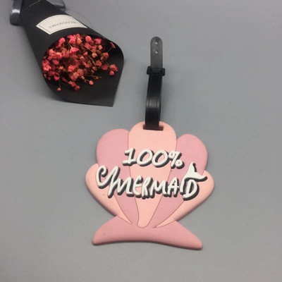 Accesorii de călătorie Etichete creative pentru îmbarcare pentru bagaje Etichetă pentru bagaje cu desene animate cu animale de gel de siliciu Valisă ID-uri Suport etichetă portabilă