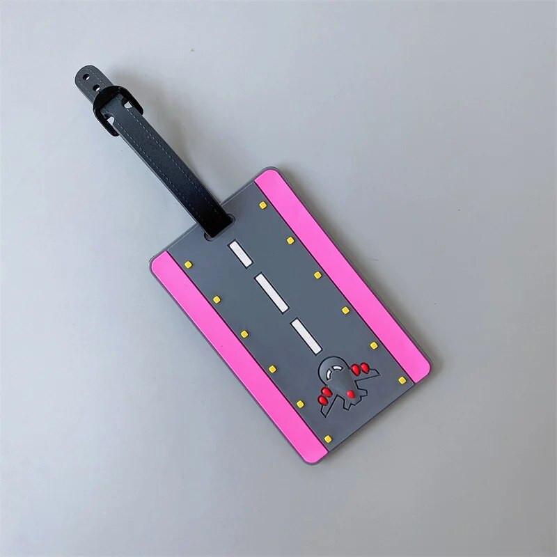 Ceļojumu piederumi Radoši bagāžas iekāpšanas birkas Bagāžas birkas Dzīvnieku karikatūra Silikagela čemodāna ID Adrešu turētājs Pārnēsājama etiķete