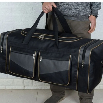 Ανδρική τσάντα ταξιδιού μεγάλης χωρητικότητας Αδιάβροχη Big Duffle Bag για γυναίκες Oxford Travel Weekend Hand bagage Packing Τσάντες αποθήκευσης bolsos