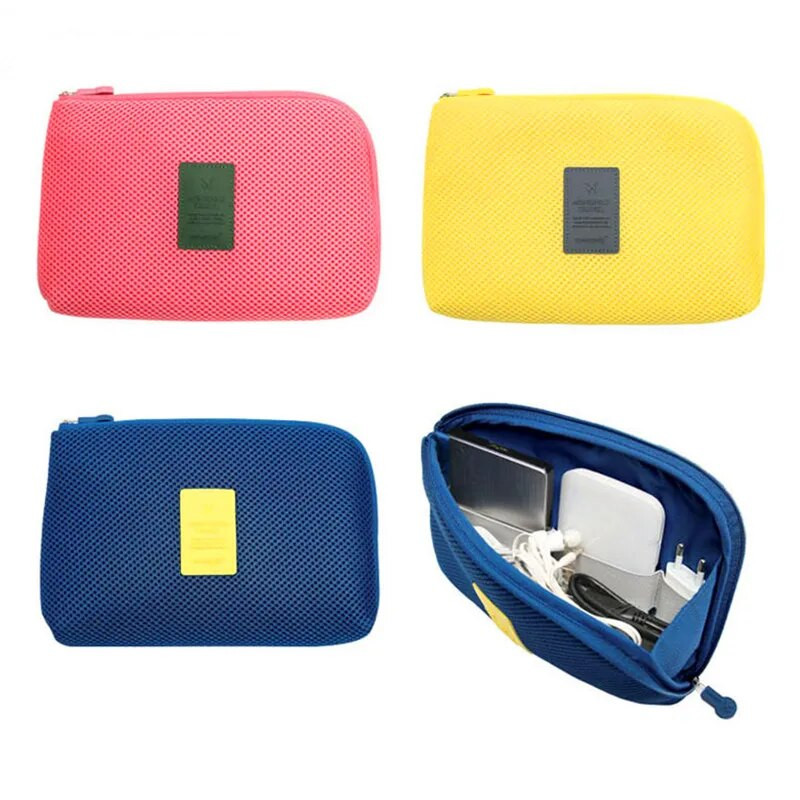 Μόδα Καλώδιο φορτιστή USB Θήκη ακουστικών Μακιγιάζ Καλλυντικά Αξεσουάρ Αξεσουάρ Τσάντα Δημιουργική Αντικραδασμική Ταξίδι Ψηφιακή