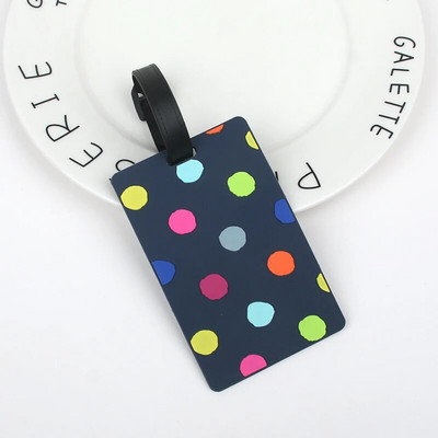 νέας σχεδίασης Αξεσουάρ Ετικέτα αποσκευών Θήκη βαλίτσας Αξεσουάρ ταξιδιού ID Διευθύνσεις Silica Gel Portable Label Glasses Tag αποσκευών