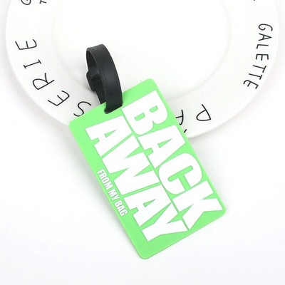 νέας σχεδίασης Αξεσουάρ Ετικέτα αποσκευών Θήκη βαλίτσας Αξεσουάρ ταξιδιού ID Διευθύνσεις Silica Gel Portable Label Glasses Tag αποσκευών