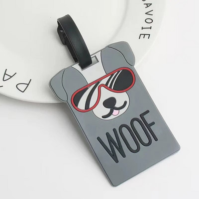 νέας σχεδίασης Αξεσουάρ Ετικέτα αποσκευών Θήκη βαλίτσας Αξεσουάρ ταξιδιού ID Διευθύνσεις Silica Gel Portable Label Glasses Tag αποσκευών