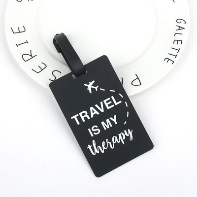 νέας σχεδίασης Αξεσουάρ Ετικέτα αποσκευών Θήκη βαλίτσας Αξεσουάρ ταξιδιού ID Διευθύνσεις Silica Gel Portable Label Glasses Tag αποσκευών