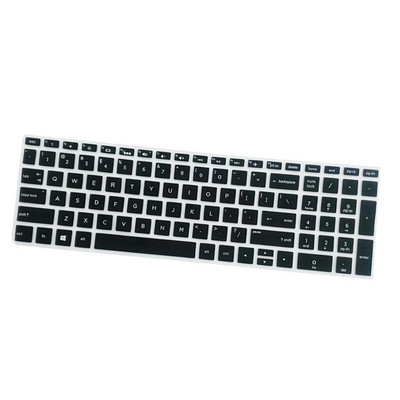 Piele de protecție detașabilă din silicon pentru tastatură pentru laptop HP 15,6 inchi BF Huse pentru tastatură pentru laptop Film gradient pentru tastatură