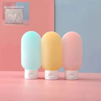 3 buc/set Set de sticle reîncărcabile Nordic Syle Travel, șampon portabil cu gel de duș, recipient pentru sticle care se poate transporta în avion