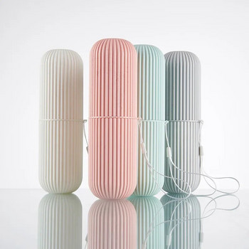 eTya Simple Fashion Κάλυμμα οδοντόβουρτσας Ταξιδίου Προστασία κουτιού πλυσίματος Τσάντα μακιγιάζ Γυναικεία Ανδρικά προϊόντα περιποίησης Θήκη αποθήκευσης Αδιάβροχη θήκη