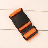 1buc 2m curea de bagaje reglabilă cu centură încrucișată ambalare valiză de călătorie curea cu cataramă cu blocare din nailon Curele pentru bagaje Accesorii pentru geanta de camping