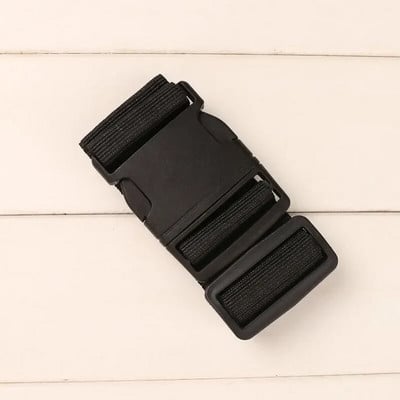 1buc 2m curea de bagaje reglabilă cu centură încrucișată ambalare valiză de călătorie curea cu cataramă cu blocare din nailon Curele pentru bagaje Accesorii pentru geanta de camping