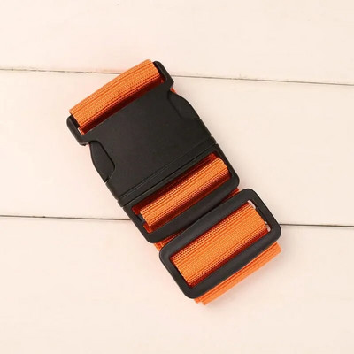 1buc 2m curea de bagaje reglabilă cu centură încrucișată ambalare valiză de călătorie curea cu cataramă cu blocare din nailon Curele pentru bagaje Accesorii pentru geanta de camping