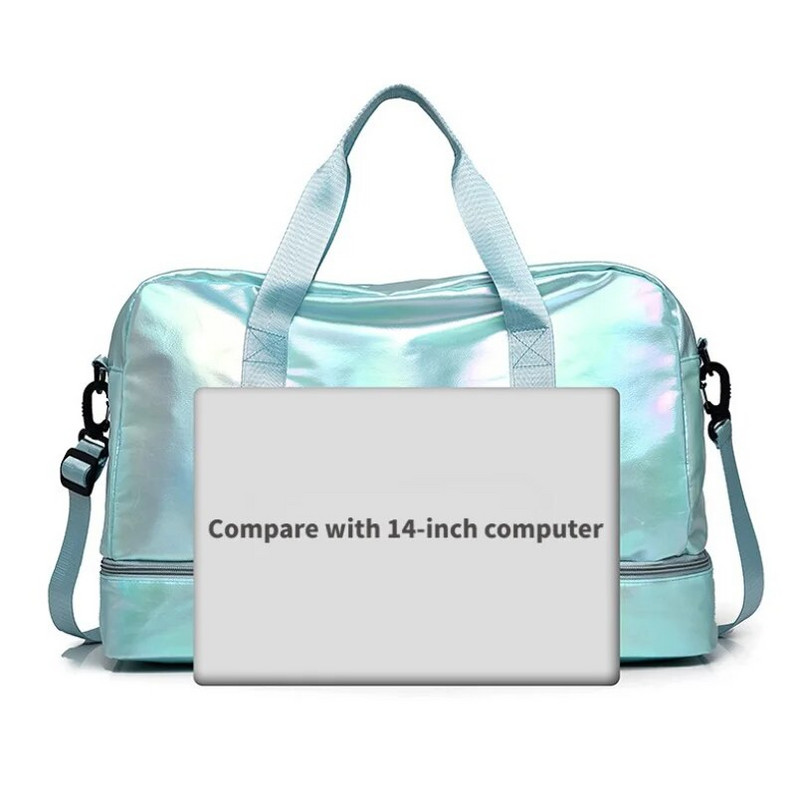 Γυναικεία τσάντα ταξιδιού Αποσκευές Dry Wet Separation Bag Storage Fashion Τσάντες γυμναστικής υψηλής ποιότητας αδιάβροχη νέα τσάντα ώμου